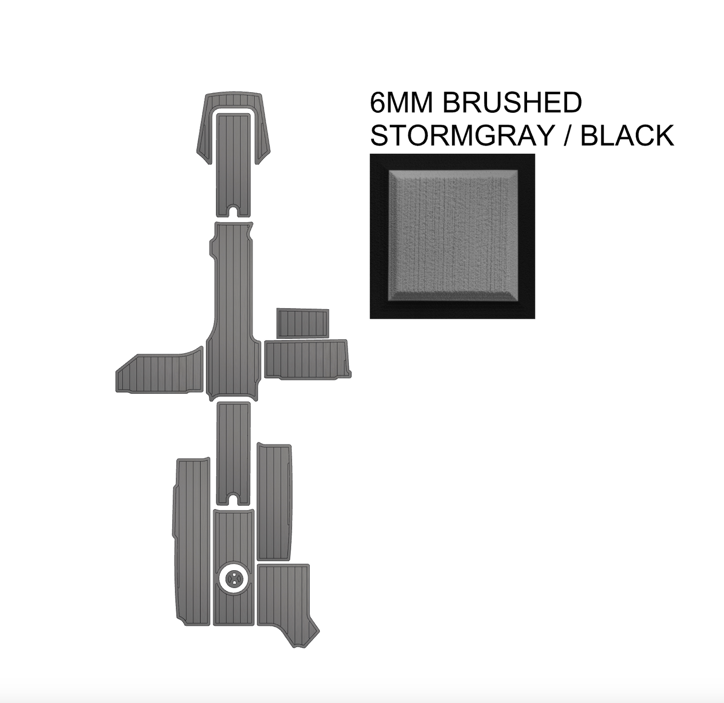SeaDek Kit for 2015–2023 SeaRay 290 SDX Inboard – Precut Custom Marine Flooring