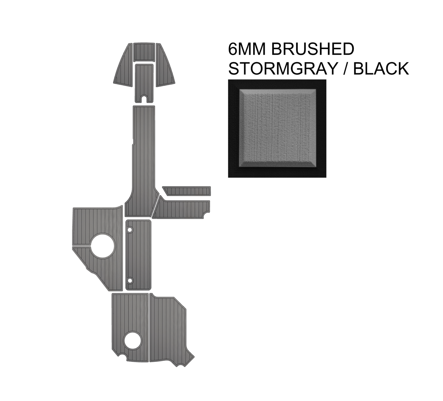 SeaDek Kit for 2015–2023 SeaRay 310 SLX Inboard – Precut Custom Marine Flooring