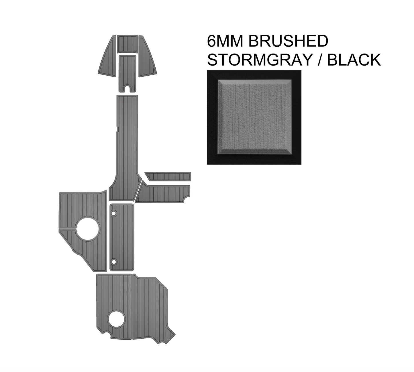 SeaDek Kit for 2015–2023 SeaRay 310 SLX Outboard – Precut Custom Marine Flooring