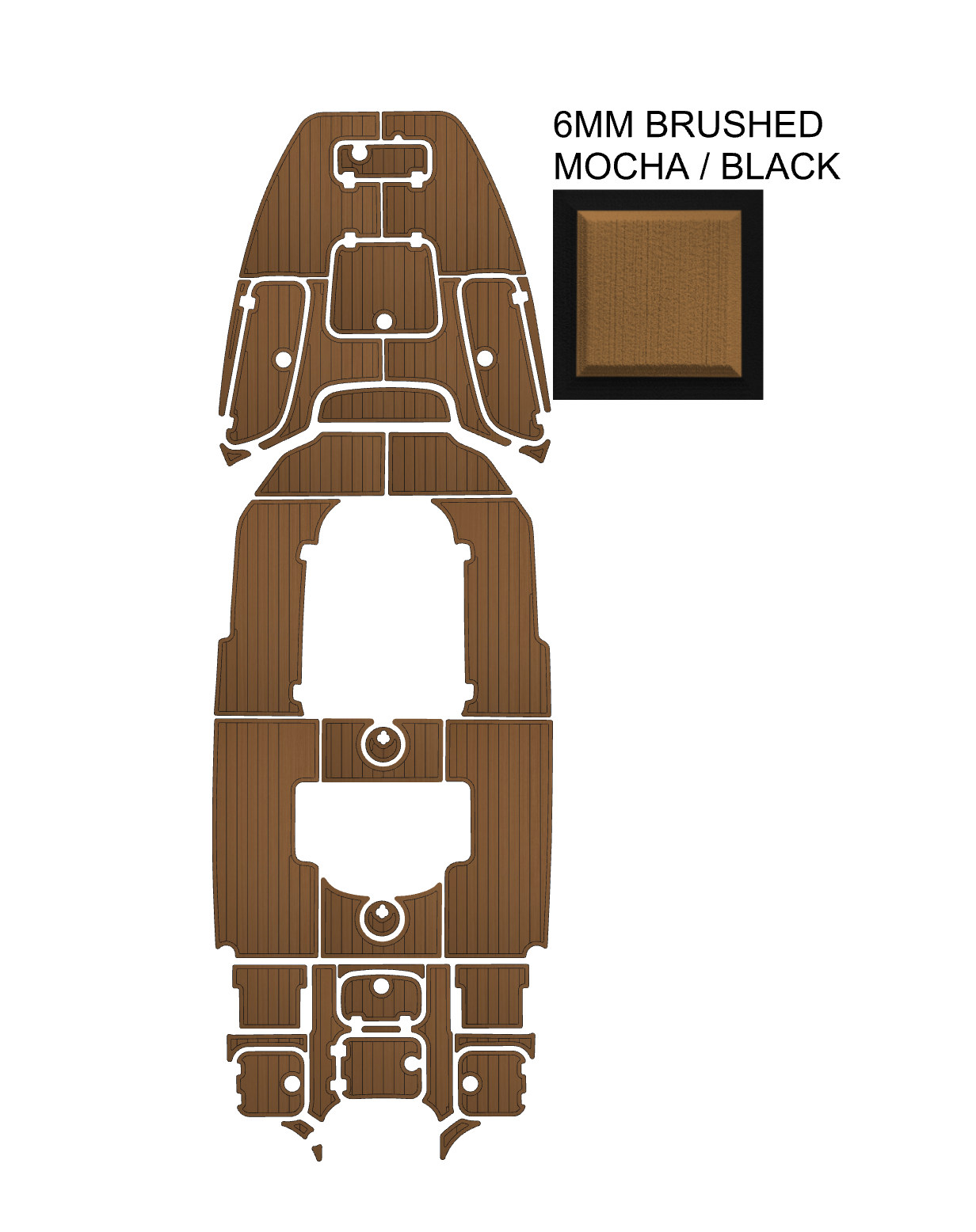 SeaDek Kit for 2015–2023 SeaHunt 25 BXBR – Precut Custom Marine Flooring