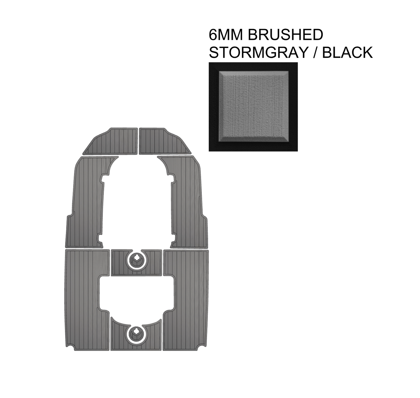 SeaDek Kit for 2015–2023 SeaHunt 25 BXBR – Precut Custom Marine Flooring