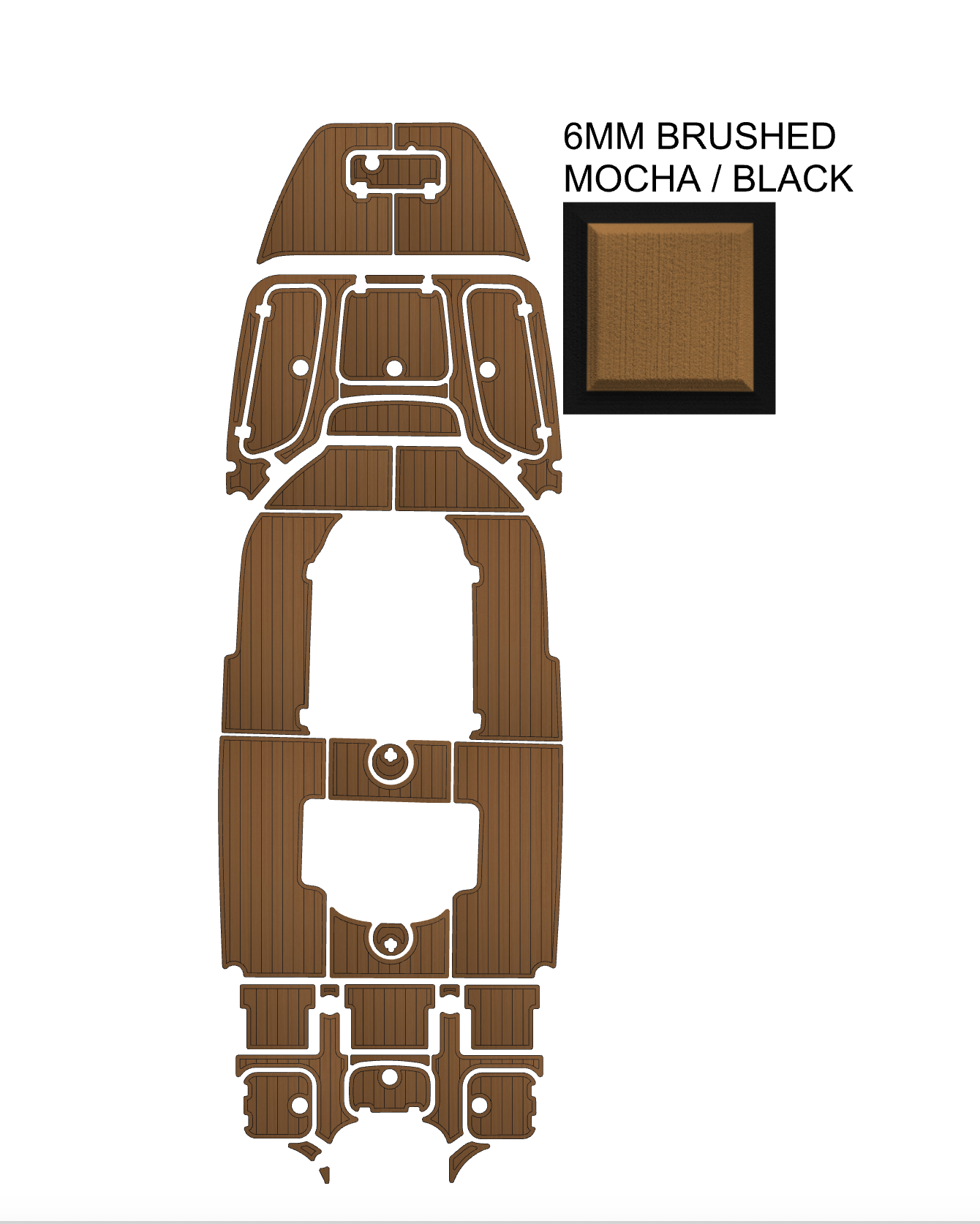 SeaDek Kit for 2015–2023 SeaHunt 25 BXFS – Precut Custom Marine Flooring
