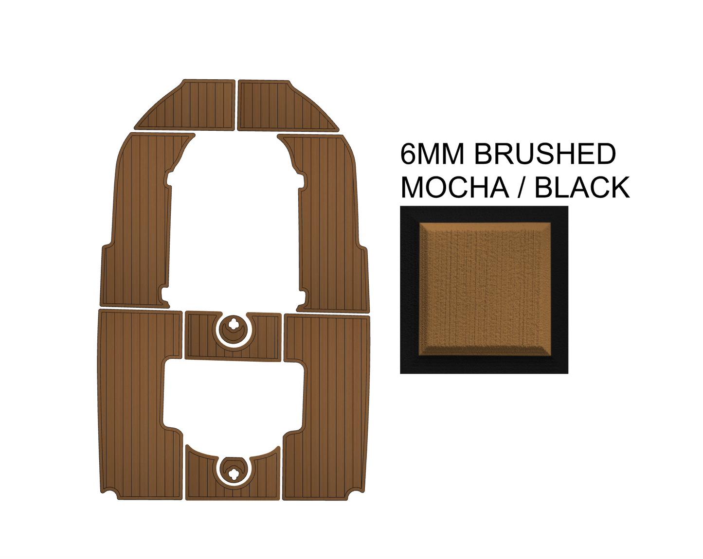 SeaDek Kit for 2015–2023 SeaHunt 25 BXFS – Precut Custom Marine Flooring