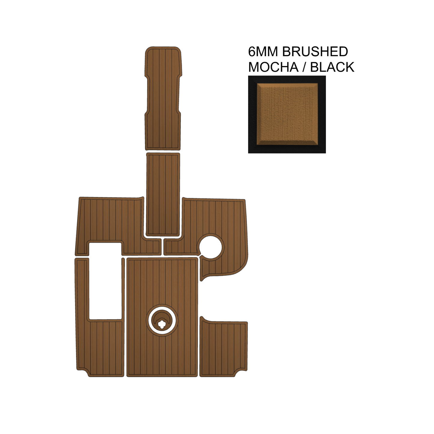 SeaDek Kit for 2015–2023 SeaHunt 211 SE – Precut Custom Marine Flooring
