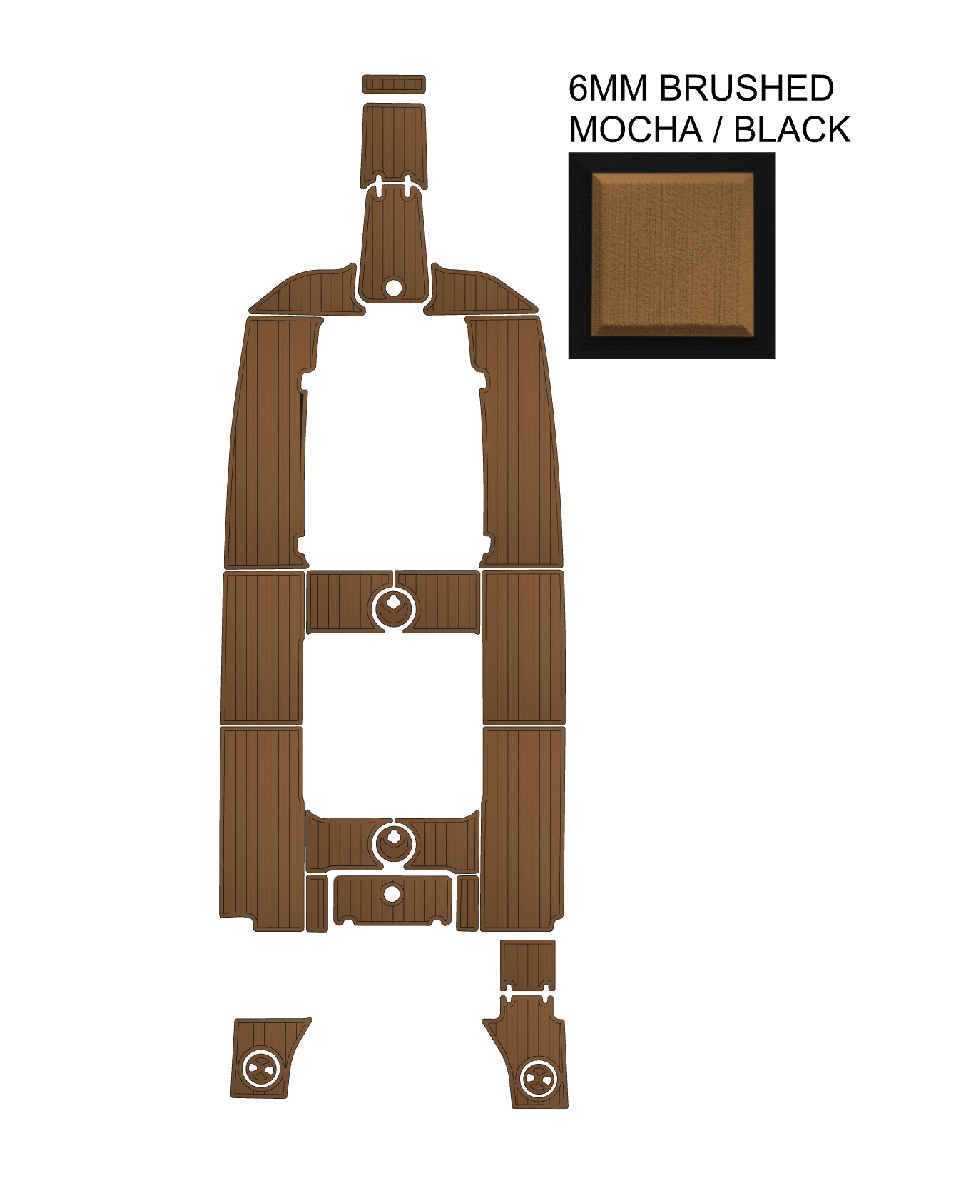 SeaDek Kit for 2015–2023 SeaHunt 27 Gamefish – Precut Custom Marine Flooring