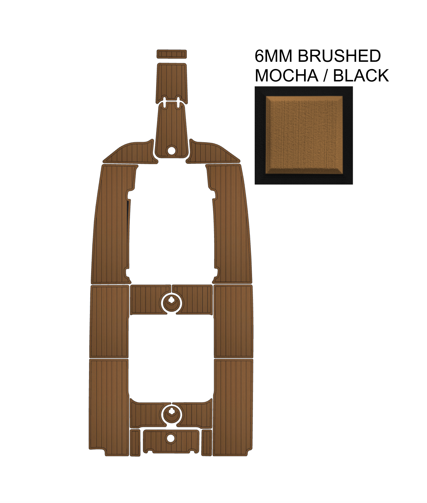 SeaDek Kit for 2015–2023 SeaHunt 27 Gamefish – Precut Custom Marine Flooring
