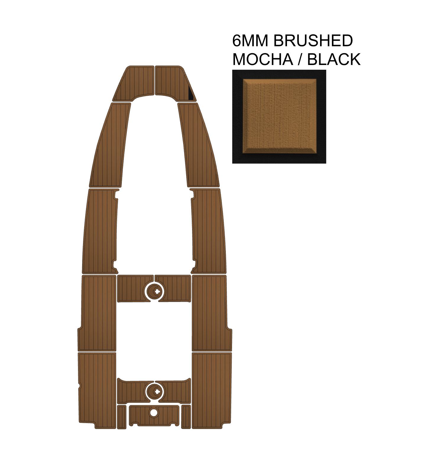 SeaDek Kit for 2015–2023 SeaHunt 27 Gamefish with Coffin Box – Precut Custom Marine Flooring