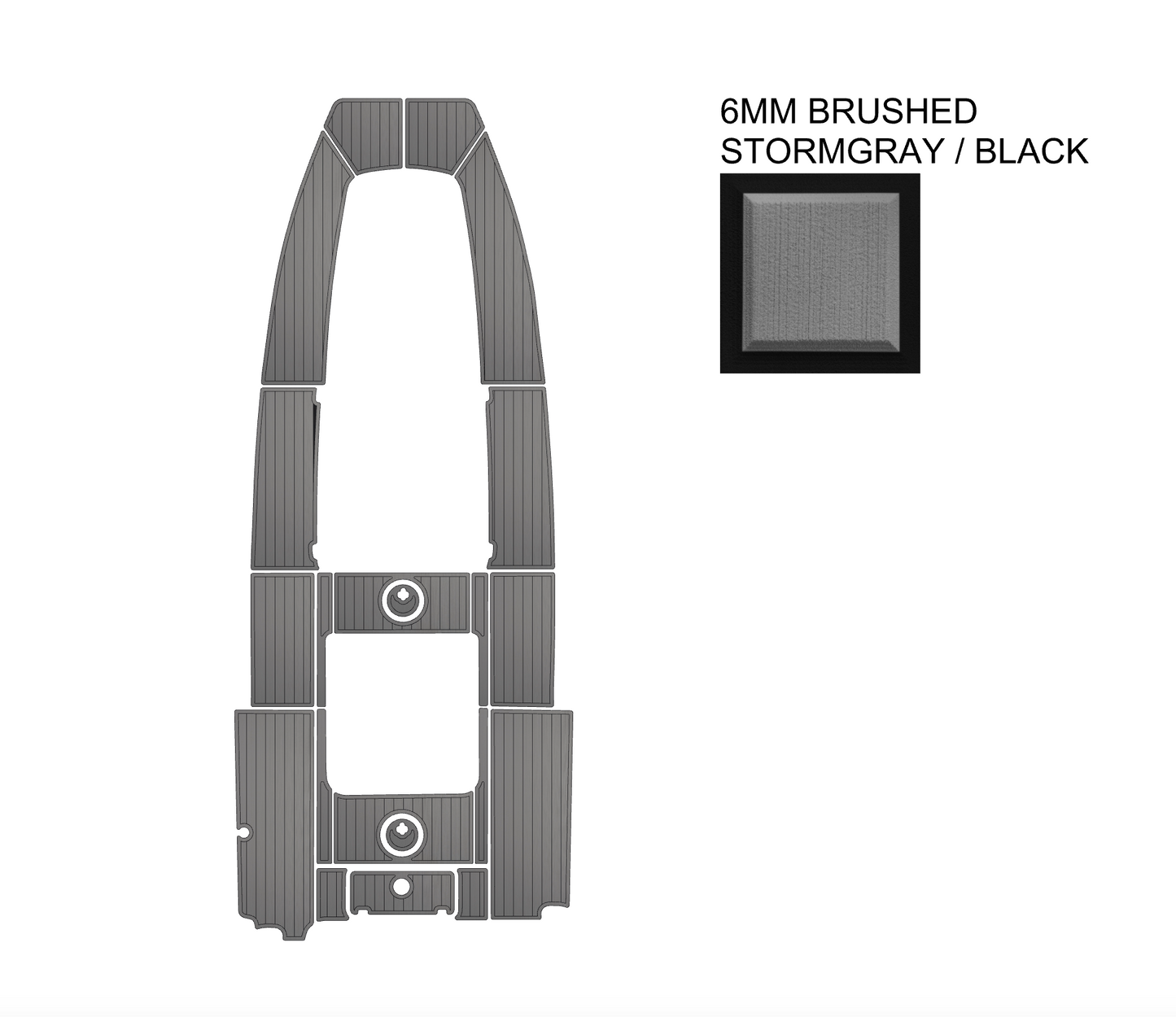 SeaDek Kit for 2015–2023 SeaHunt 30 Gamefish – Precut Custom Marine Flooring