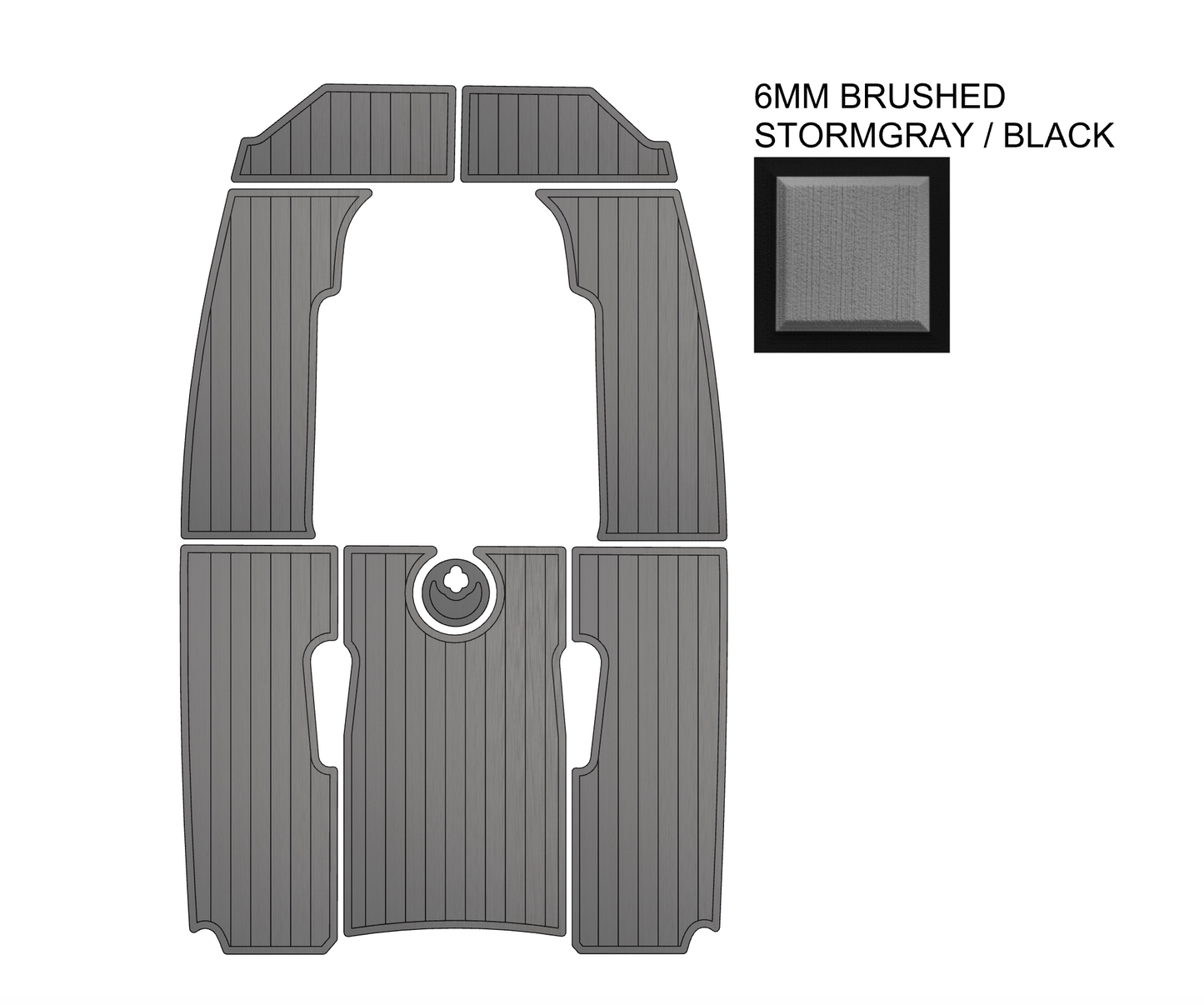 SeaDek Kit for 2015–2023 SeaHunt 188 Triton – Precut Custom Marine Flooring