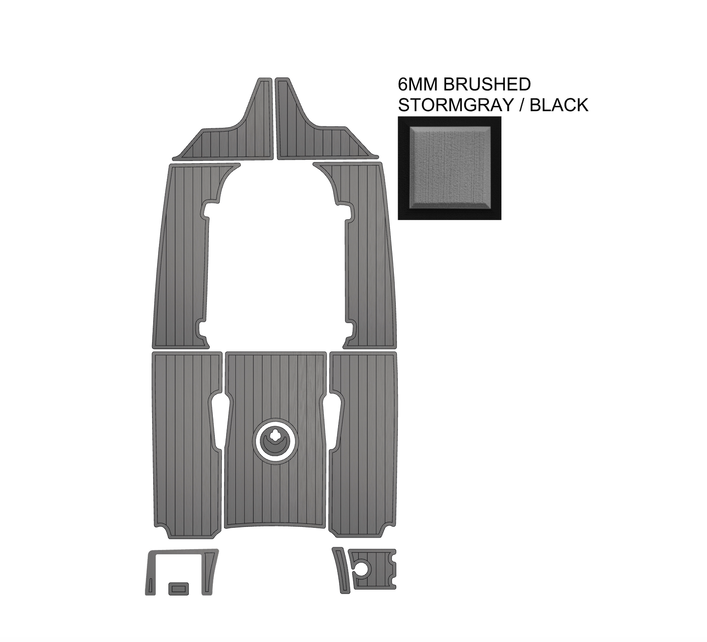 SeaDek Kit for 2015–2023 SeaHunt 210 Triton – Precut Custom Marine Flooring