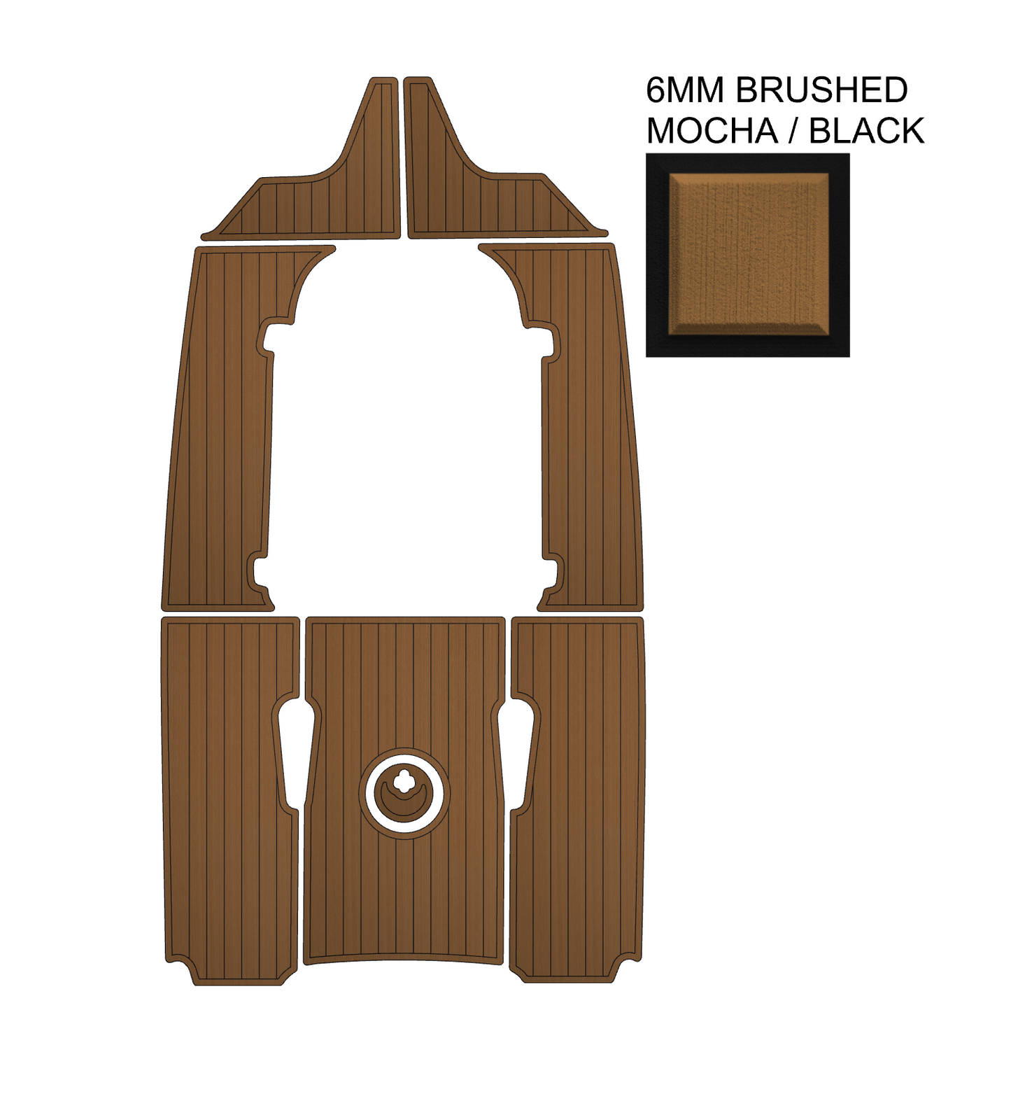 SeaDek Kit for 2015–2023 SeaHunt 210 Triton – Precut Custom Marine Flooring