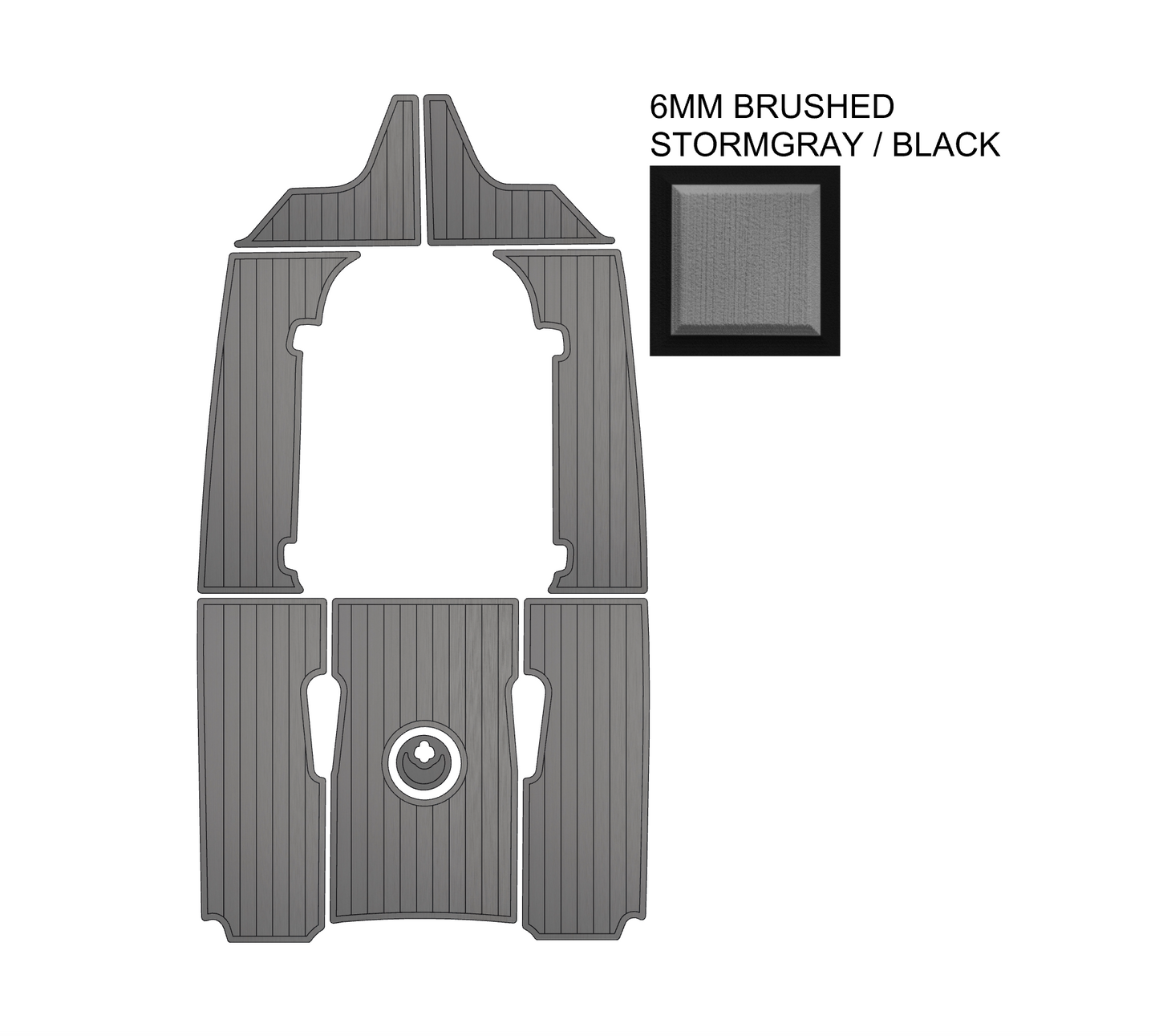 SeaDek Kit for 2015–2023 SeaHunt 210 Triton – Precut Custom Marine Flooring
