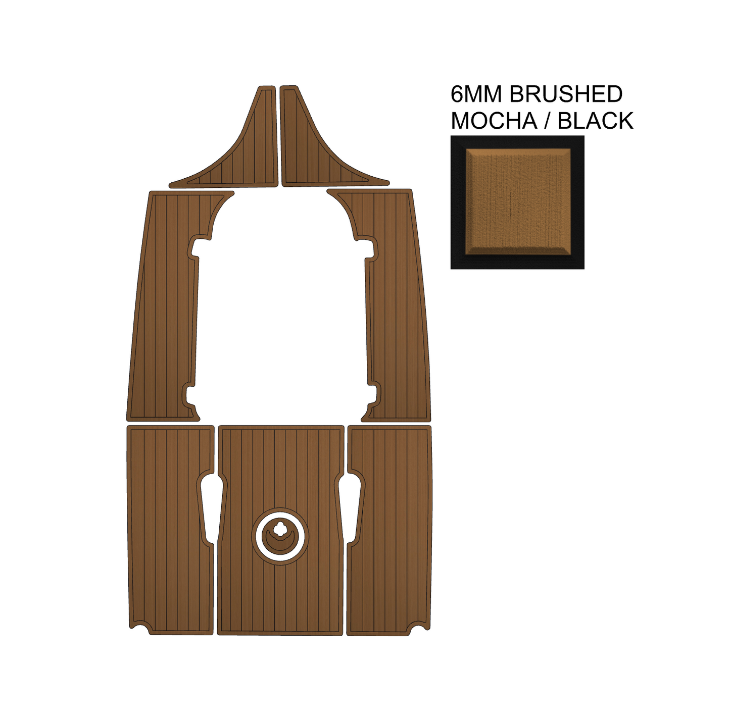 SeaDek Kit for 2015–2023 SeaHunt 211 Ultra – Precut Custom Marine Flooring