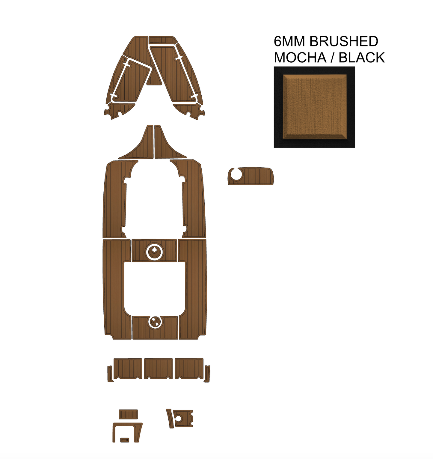 SeaDek Kit for 2015–2023 SeaHunt 234 Ultra – Precut Custom Marine Flooring
