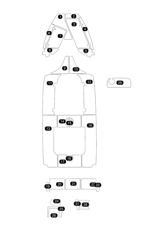 SeaDek Kit for 2015–2023 SeaHunt 234 Ultra – Precut Custom Marine Flooring