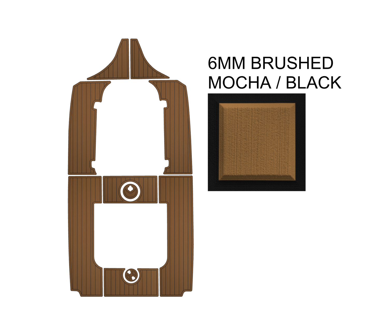 SeaDek Kit for 2015–2023 SeaHunt 234 Ultra – Precut Custom Marine Flooring
