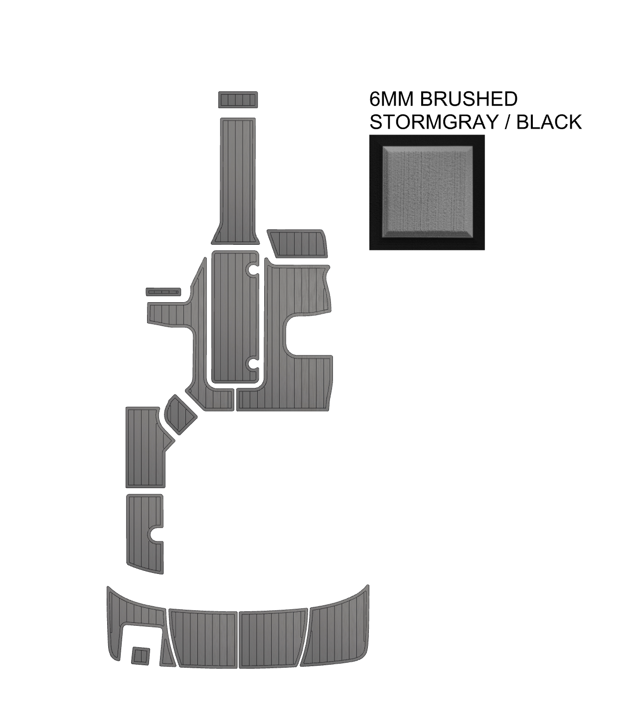 SeaDek kit detail view for 2015-2023 SeaRay SPX 190 Inboard - image 7
