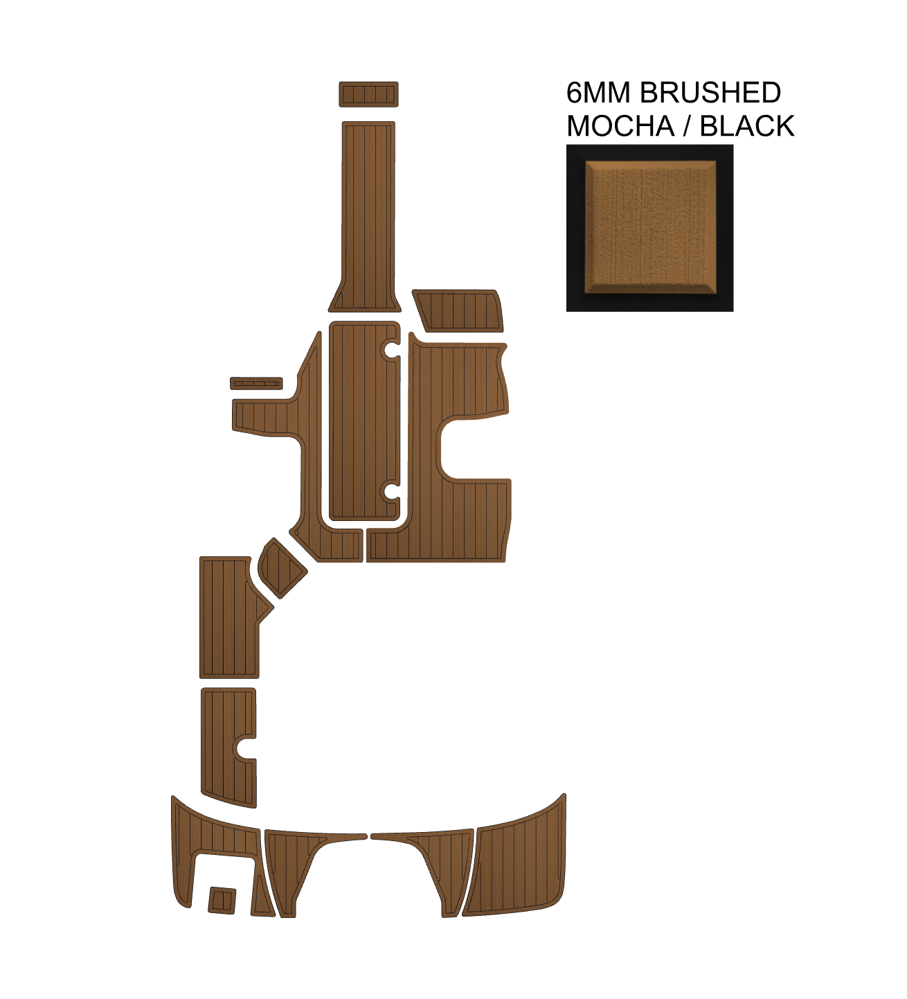 SeaDek Kit for 2015-2023 SeaRay SPX 190 Outboard – Precut Custom Marine Flooring
