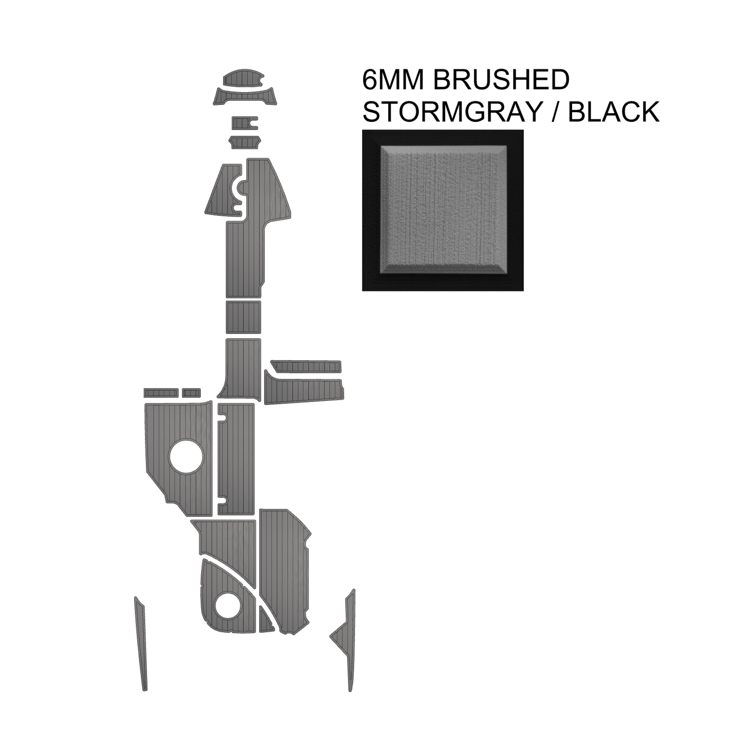 SeaDek Kit for 2015–2023 SeaRay 350 SLX Outboard – Precut Custom Marine Flooring
