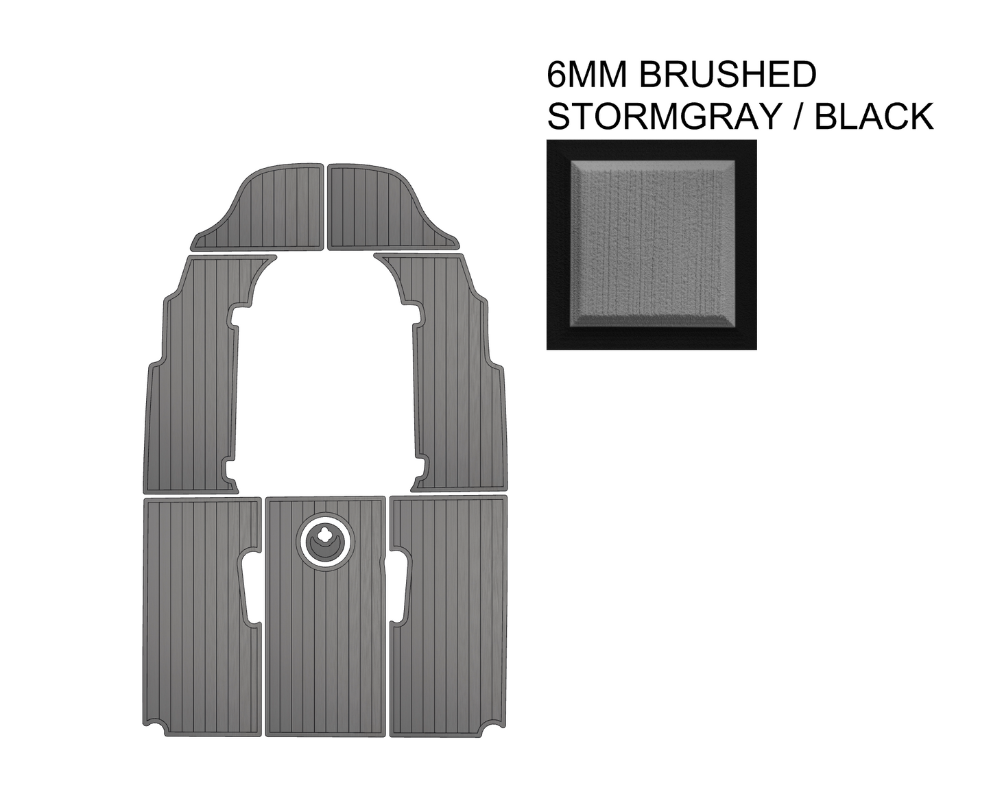 SeaDek Kit for 2015–2022 SeaHunt 22 BXBR – Precut Custom Marine Flooring