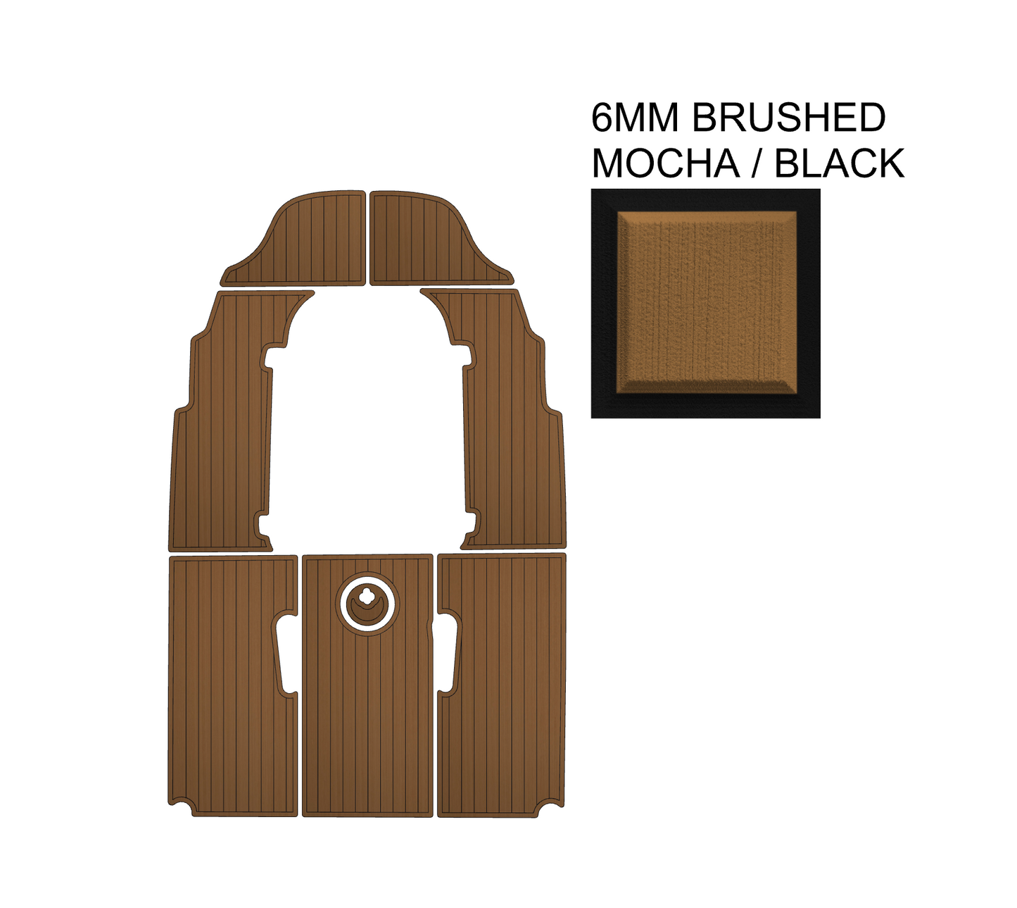 SeaDek Kit for 2015–2022 SeaHunt 22 BXBR – Precut Custom Marine Flooring