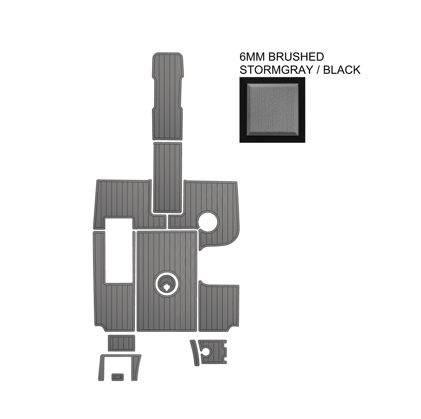 SeaDek Kit for 2015–2023 SeaHunt 211 SE – Precut Custom Marine Flooring