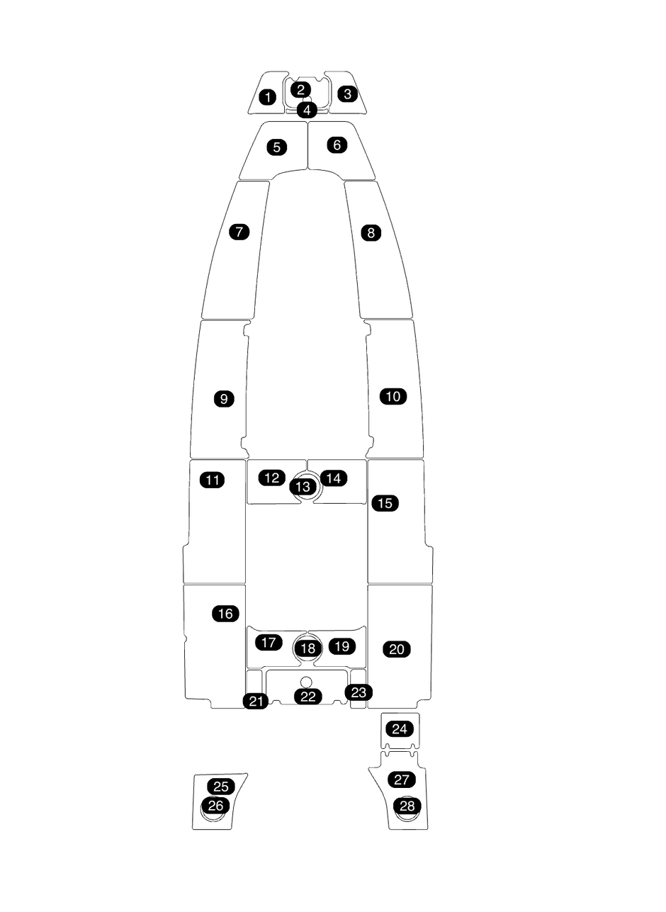 Premium Precut SeaDek Marine Flooring Kits | SeaDeck Kits Online