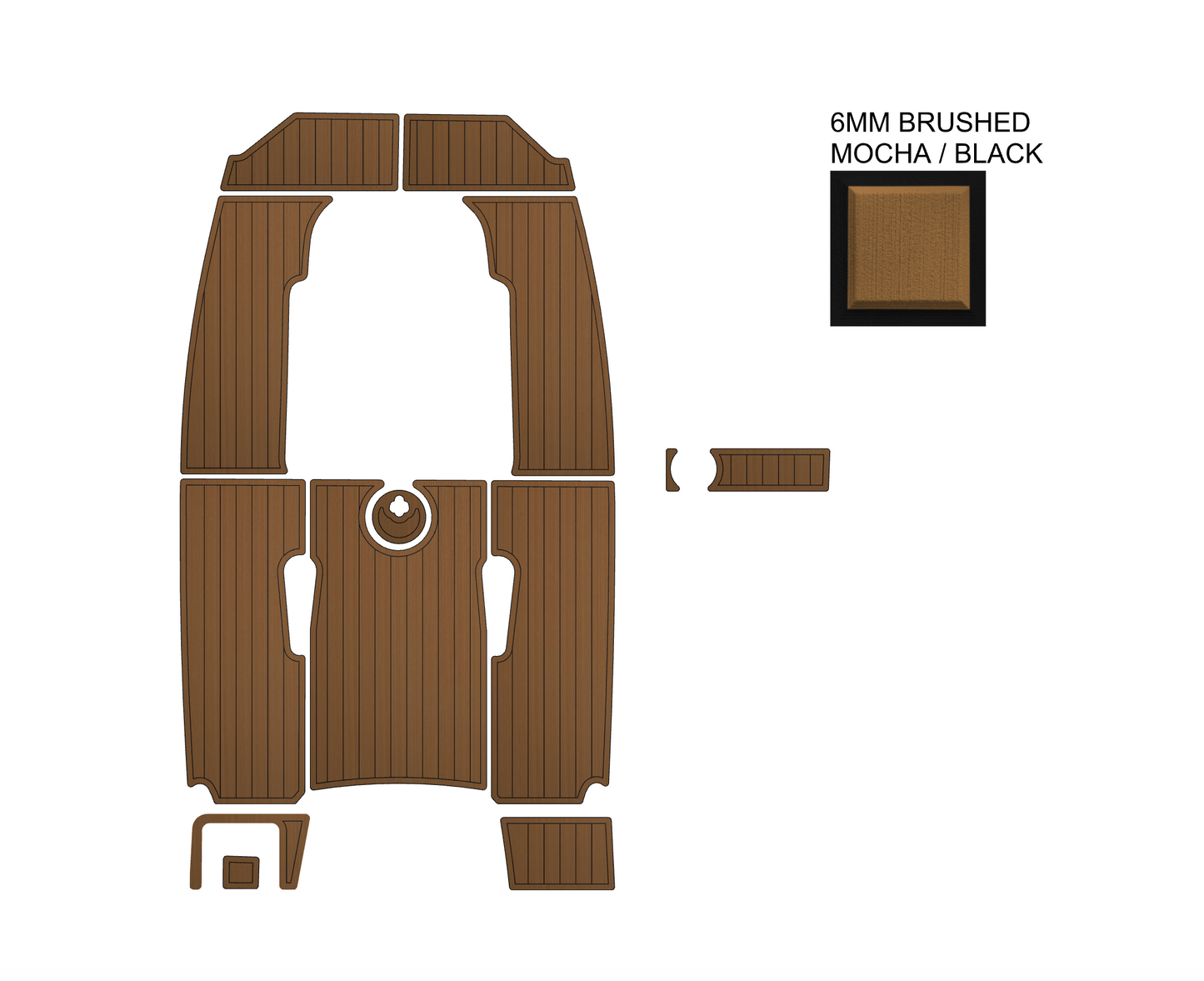SeaDek Kit for 2015–2023 SeaHunt 188 Triton – Precut Custom Marine Flooring