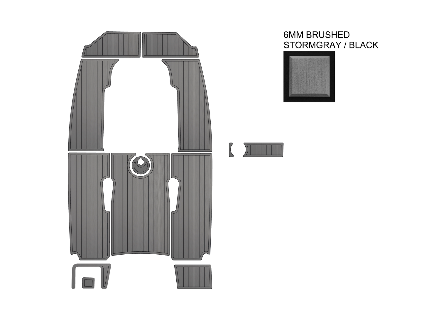 SeaDek Kit for 2015–2023 SeaHunt 188 Triton – Precut Custom Marine Flooring