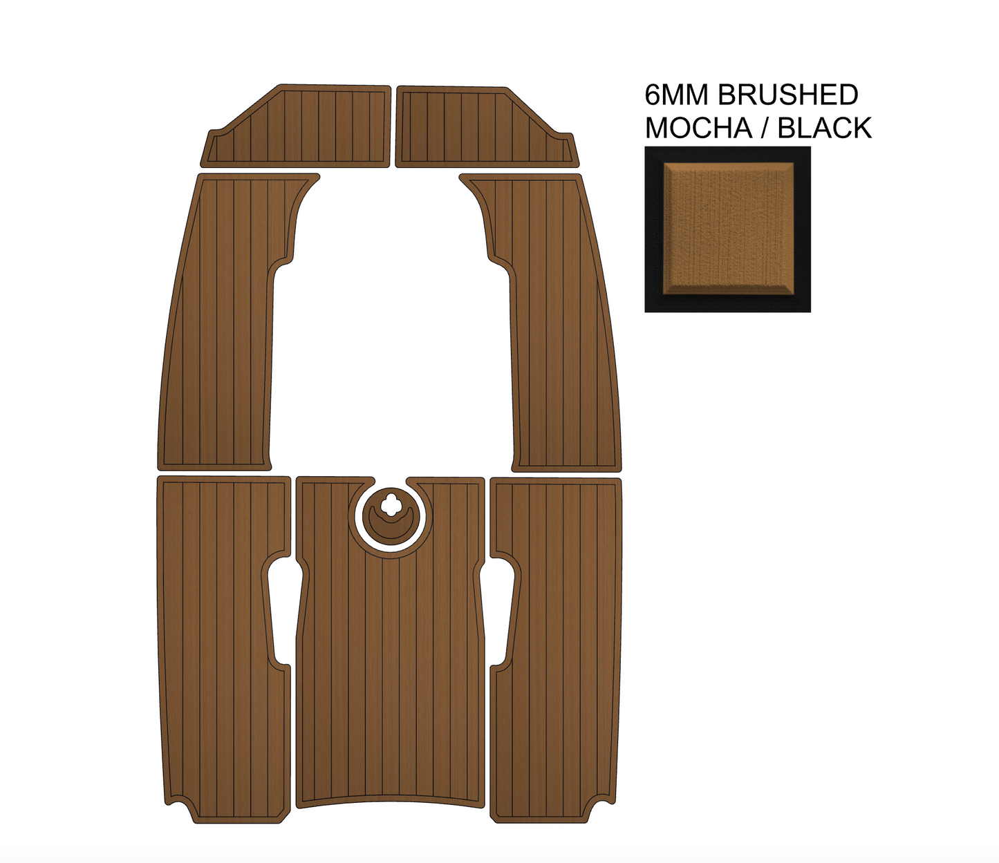 SeaDek Kit for 2015–2023 SeaHunt 188 Triton – Precut Custom Marine Flooring