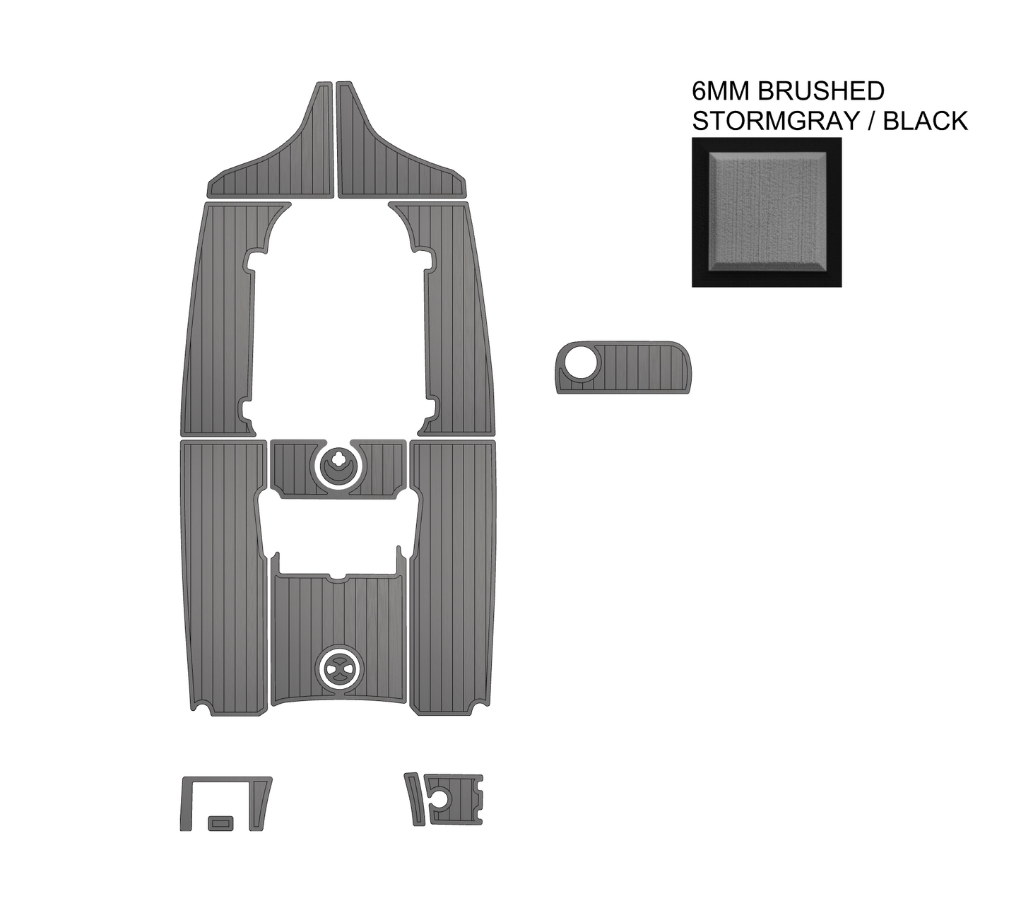 SeaDek Kit for 2015–2023 SeaHunt 225 Triton – Precut Custom Marine Flooring
