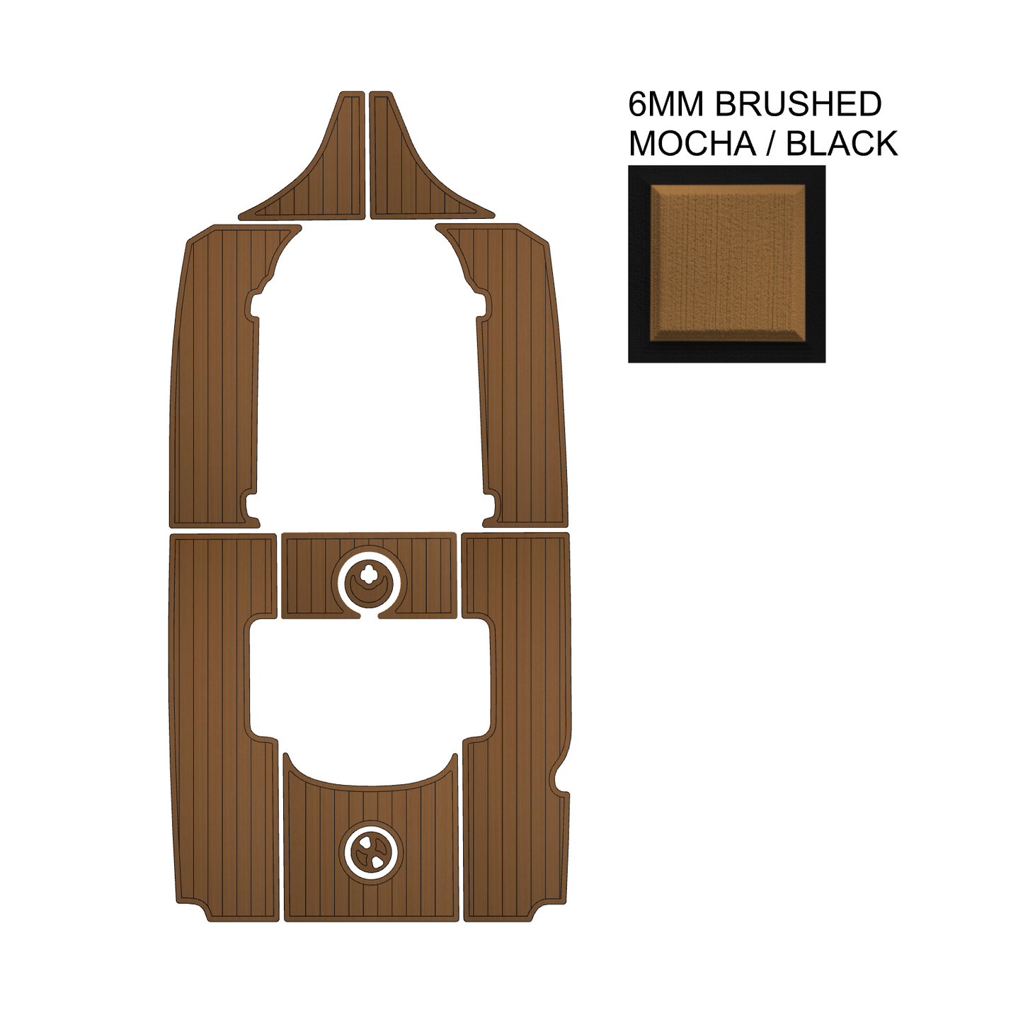 SeaDek Kit for 2015–2023 SeaHunt 235 Ultra – Precut Custom Marine Flooring
