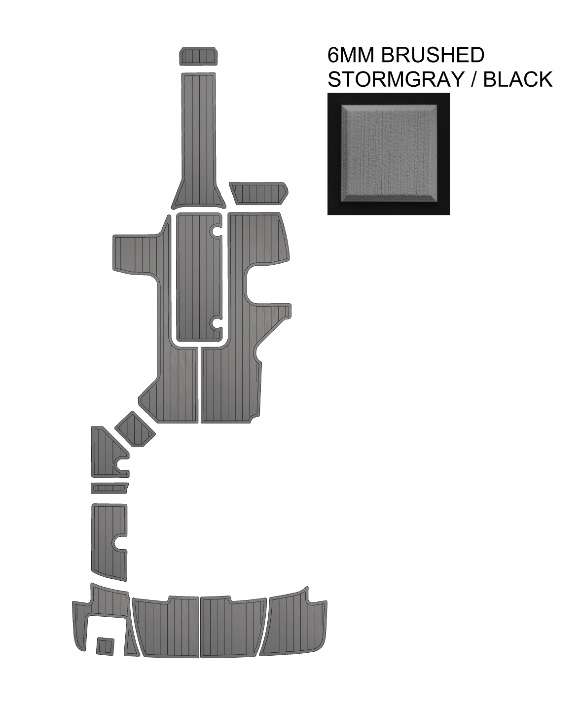 SeaDek Kit for 2015-2023 SeaRay 210 Inboard – Custom Marine Flooring