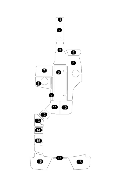 SeaDek Kit for 2015–2023 SeaRay 230 SPX Outboard – Precut Custom Marine Flooring